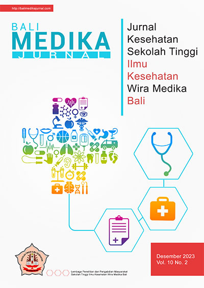 					View Vol. 10 No. 2 (2023): Bali Medika Jurnal
				
